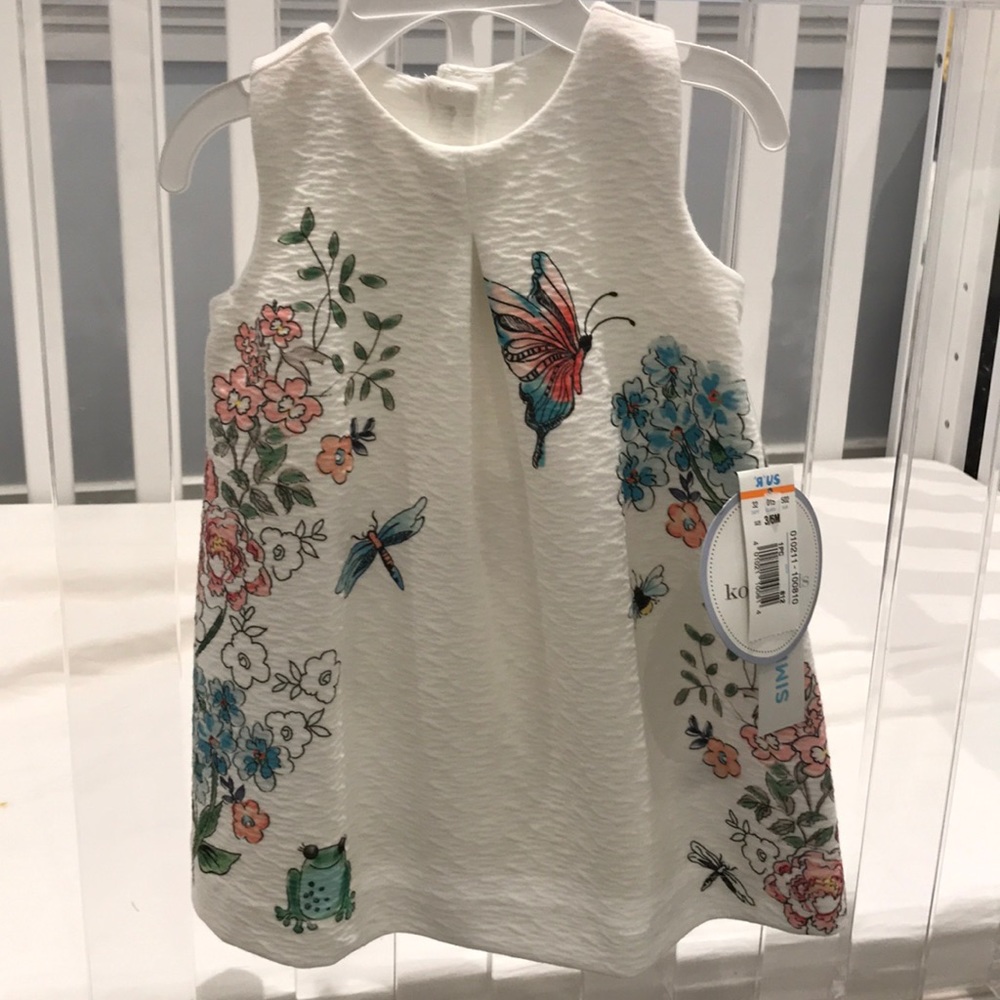 NWT koala kids baby girl dress. 3-6 months